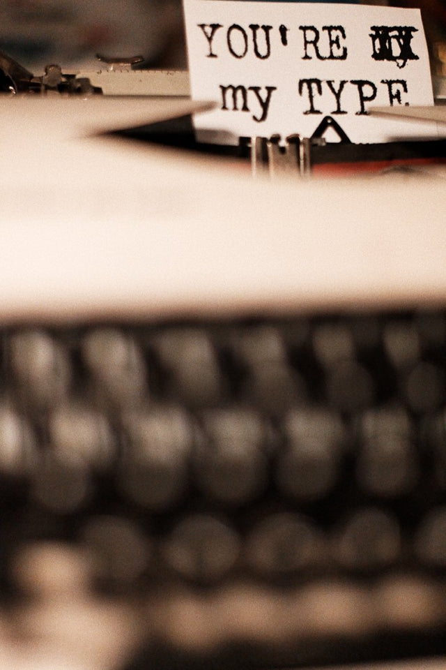 Back Stage Prep "You're My Type" Exhibition