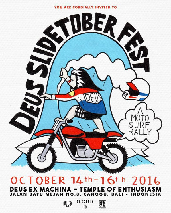 DEUS SLIDETOBER MOTO SURF RALLY